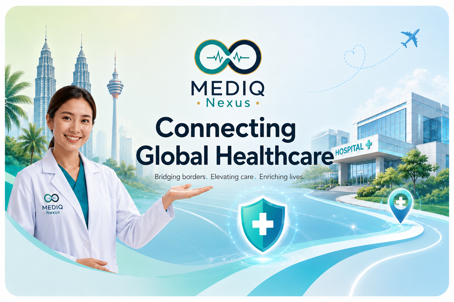 Malaysian healthcare coordinator supporting an international medical travel journey